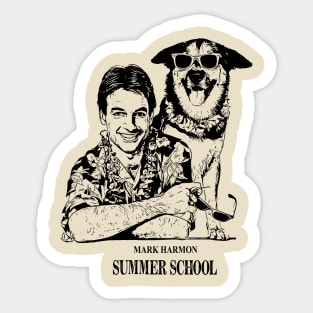 Summer School 1980s Sticker